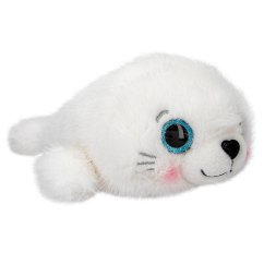 Plyšový tuleň Princess Mimi Robby bílý