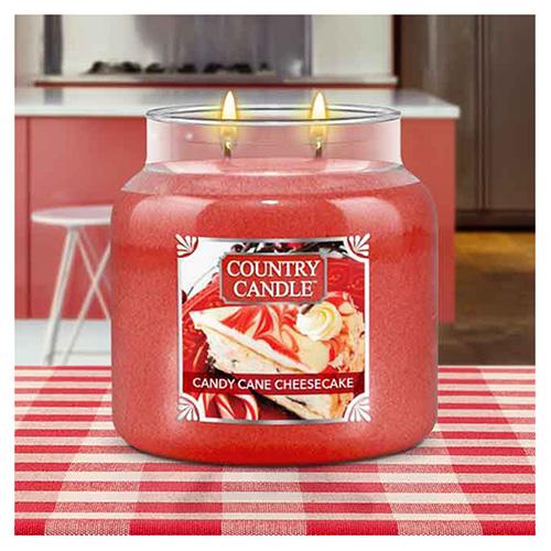 Country Candle Kerze mittelgroß, Candy Cande Cheesecake