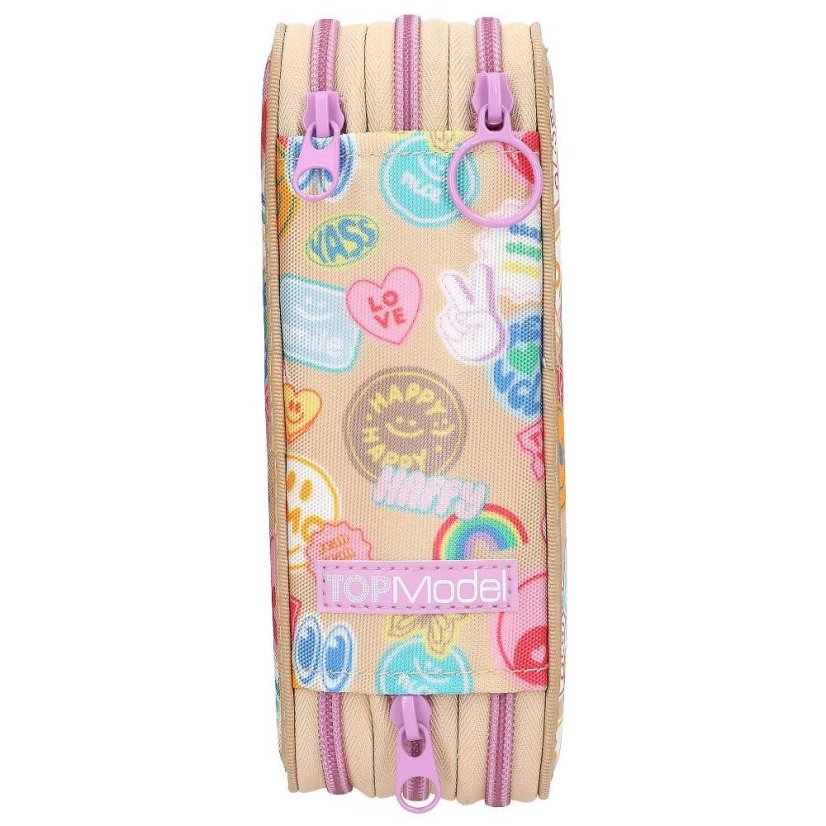 Three-tier pencil case with Top Model Girl Power, Fergie & Jill accessories