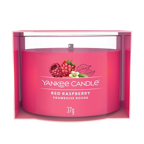 Świeczka Yankee candle w szklanym pojemniku, Red Raspberry