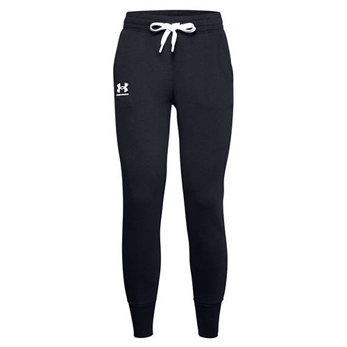 Dámské tepláky Under Armour Rival Fleece Joggers - Barva: Černá, Velikost: XL