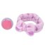 Badebombe mit Haarband Top Model Candy, Peach Lila