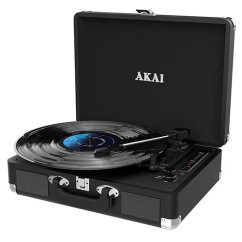 Retro-Plattenspieler AKAI ATT-18BT schwarz