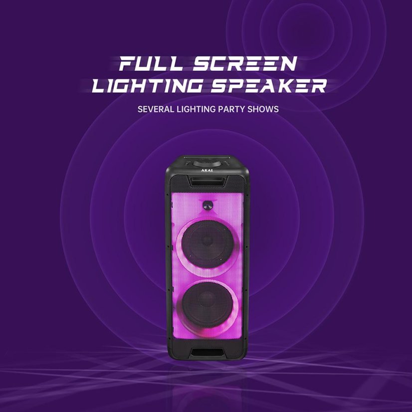 AKAI Party box 800 black speaker