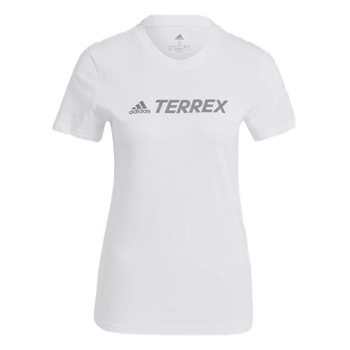 Dámské tričko Adidas W Logo Tee - Farbe: Weiß, Größe: M