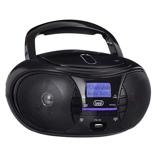 Trevi CMP 581 DAB BK portable player, black