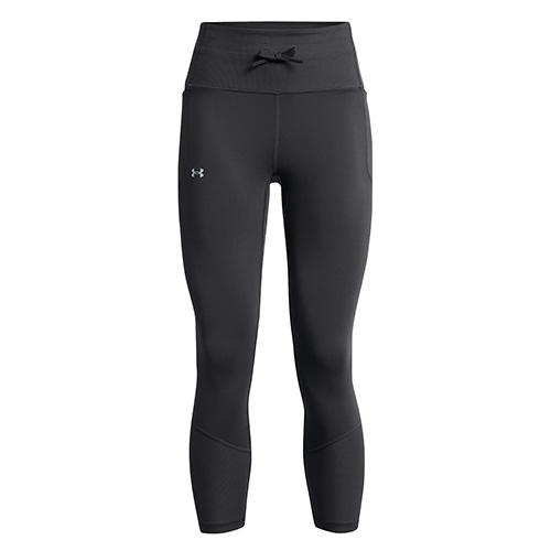 Damen-Leggings Under Armour Meridian Rib WB Ankle Leg - Farbe: Schwarz, Größe: L