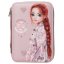 Pencil case with accessories and Velcro pouch Top Model CowGirl