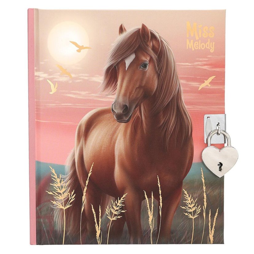 Miss Melody diary with lock