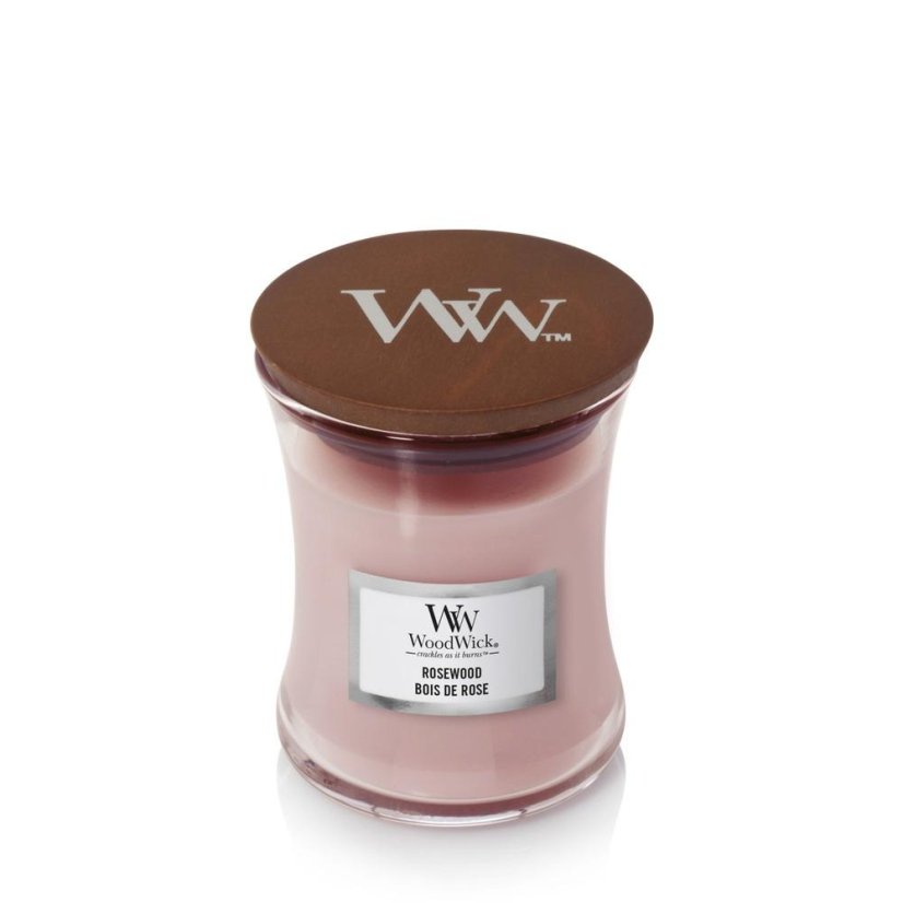 WoodWick Small Candle, Rosewood