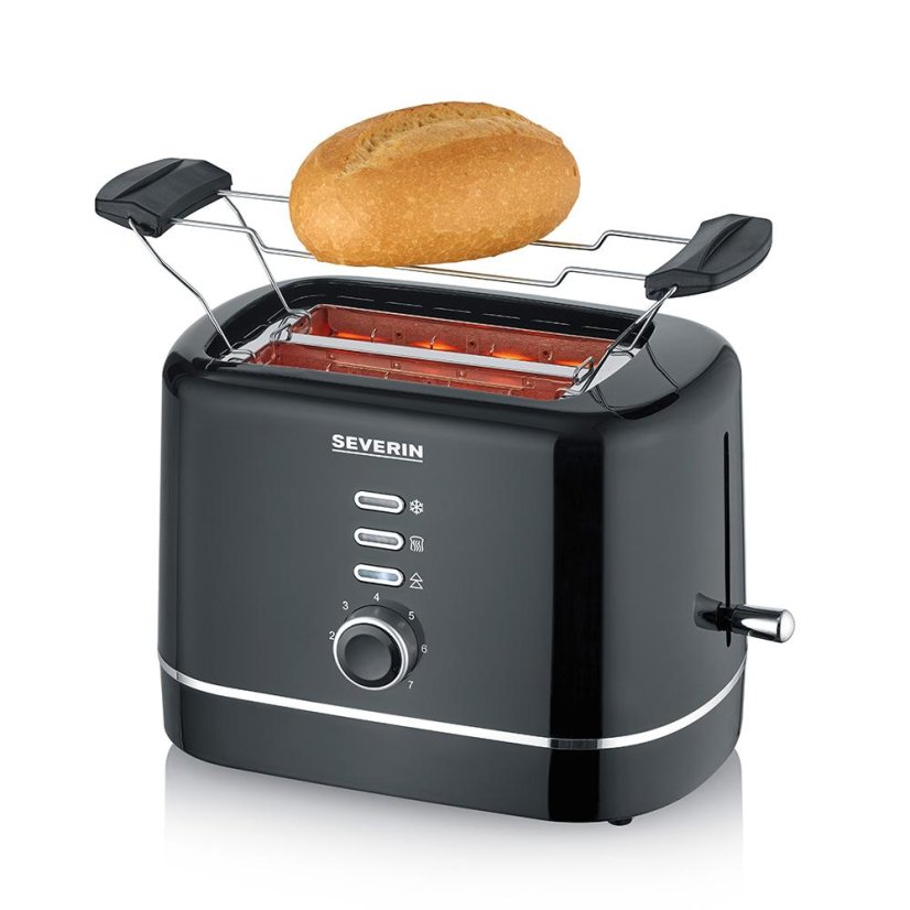 Severin AT 4321 black toaster