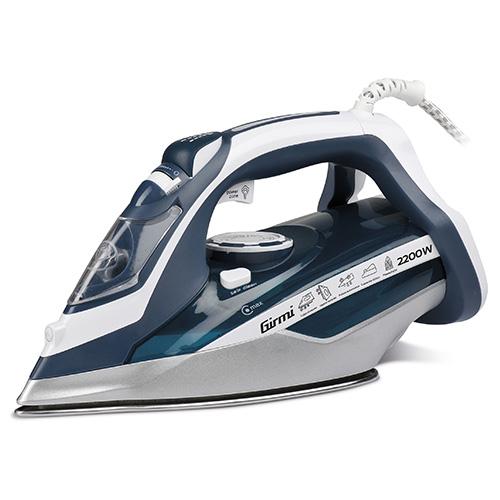 Girmi ST6000 steam iron, white and blue