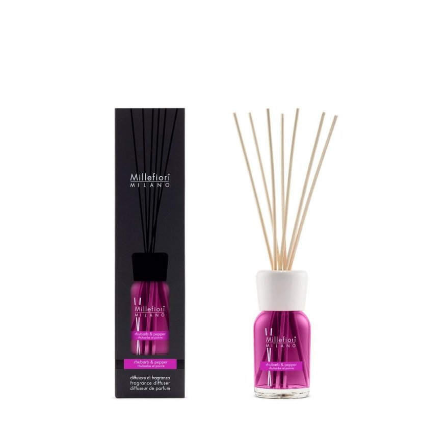 Dyfuzor Millefiori Milano Natural, Rhubarb & Pepper, 100 ml
