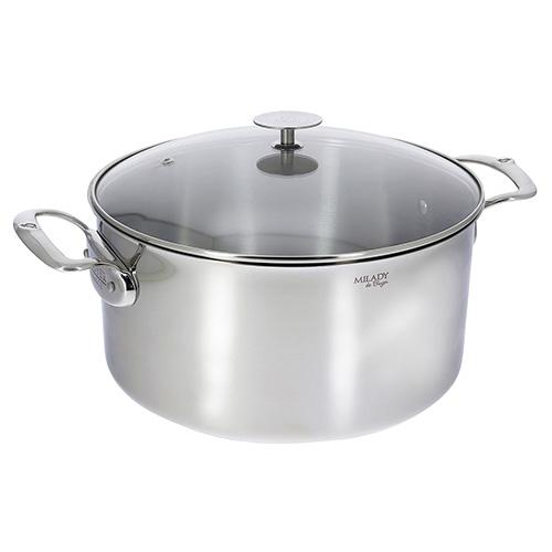 De Buyer Milady 3427.28 pot with lid, 28 cm