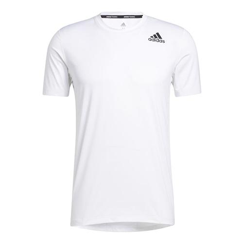 Pánské tričko Adidas Techfit - Farbe: Rot, Größe: XL