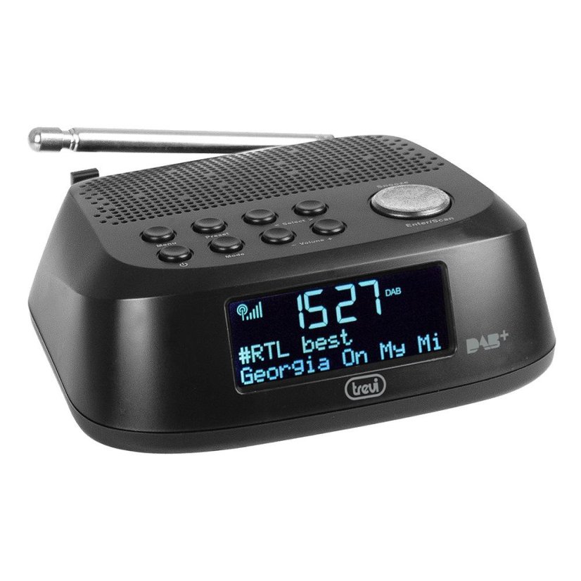 RC 80D4 B Trevi radio alarm clock