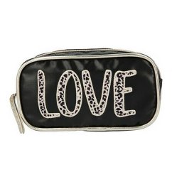 Top Model Love black cosmetic bag