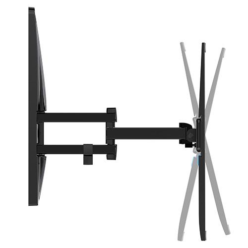 Kettős forgású TV-tartó (fal/gipszkarton) Meliconi Extra XDR 200400 CG 480879 fekete