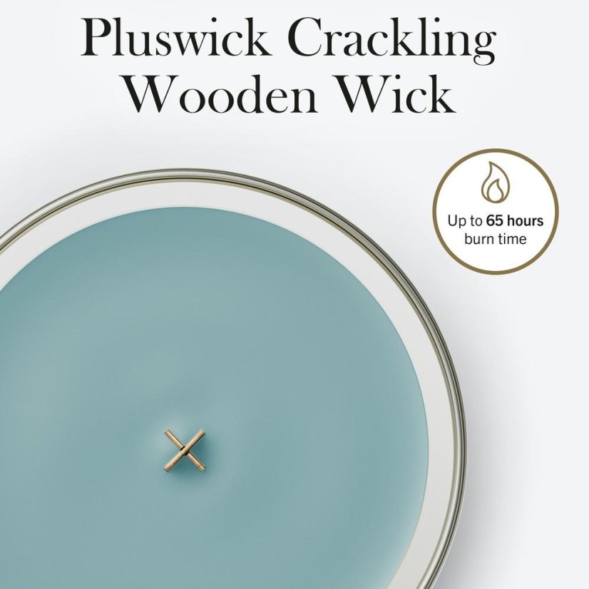WoodWick Medium Candle, Cedarwood & Ocean Moss