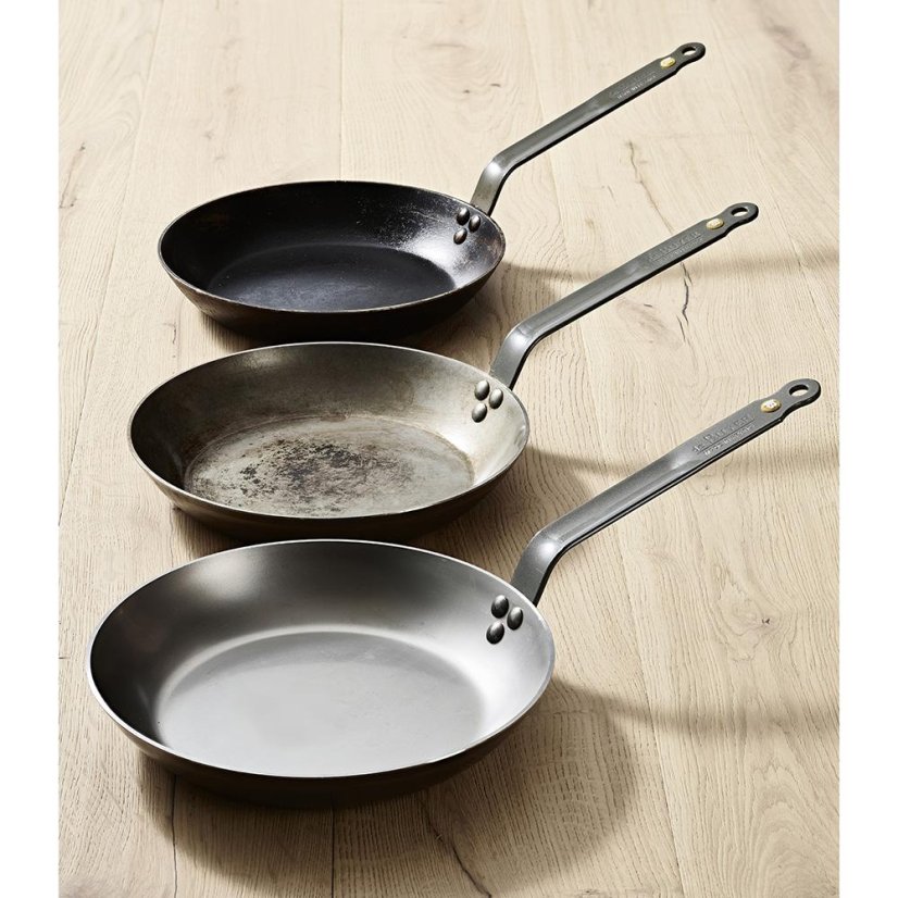 Ocelová pánev de Buyer Mineral B 5610.20, 20 cm