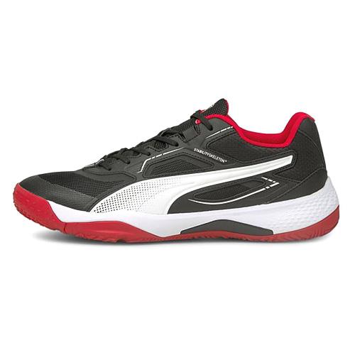 Herren-Sneaker Puma Solarstrike - Farbe: Schwarz/Rot, Größe: 42