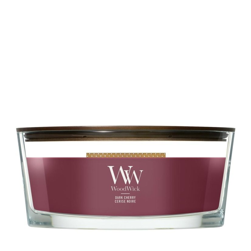 WoodWick Boat Candle, Dark Cherry