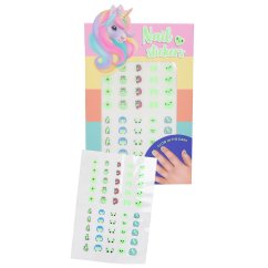 Set mit im Dunkeln leuchtenden Nagelstickern Ylvi Herzchen