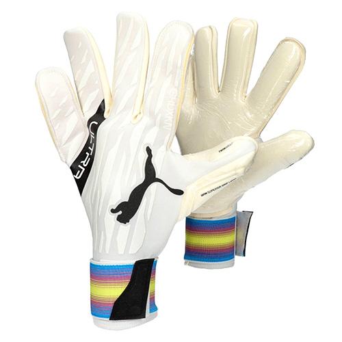 Torwarthandschuhe Puma Ultra Grip 1 Hybrid Pro - Farbe: Weiß, Größe: 7