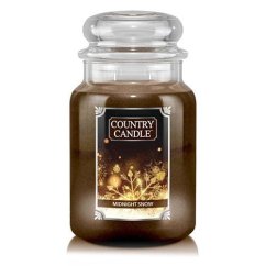 Country Candle large candle, Midnight Snow