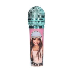 Top Model MUSIC Microphone-Shaped Eraser, Turquoise Tip