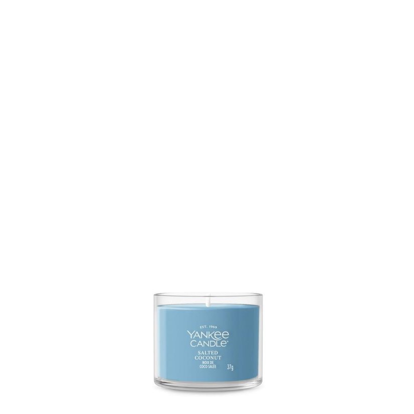Yankee candle votive candle in a glass jar, Salted Coconut