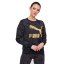 Damen-Sweatshirt Puma Classics Graphics AOP Crew Sweat - Farbe: Schwarz, Größe: S