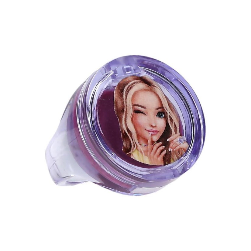 Top Model Glow to Go Lip Gloss in a Ring, Purple
