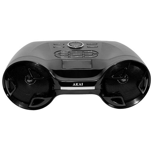 AKAI APRC-20BG black radio cassette player