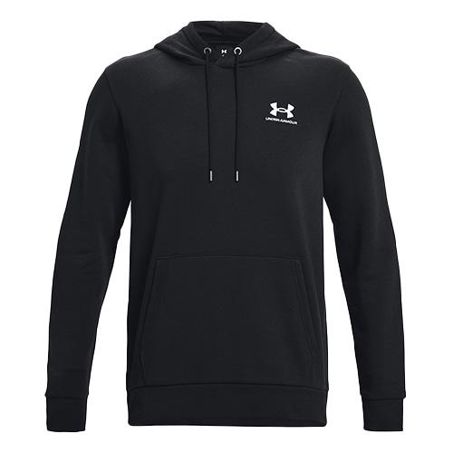 Pánska mikina Under Armour UA Essential Fleece Hoodie - Farba: Čierna, Veľkosť: L