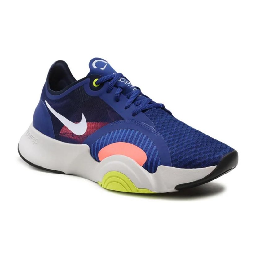 Pánská fitness obuv Nike SuperRep Go Royal Blue Cyber - Kolor: Niebieski, Rozmiar: 42