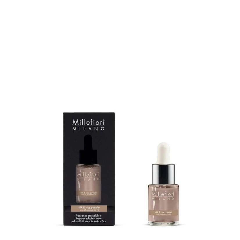 Aromaöl Millefiori Milano Natural, Silk & Rice Powder