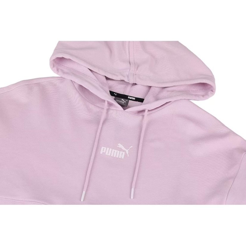 Damen-Sweatshirt Puma Power Colorblock Stardust Hoodie - Farbe: Schwarz, Größe: L
