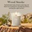 WoodWick Medium Candle, Wood Smoke