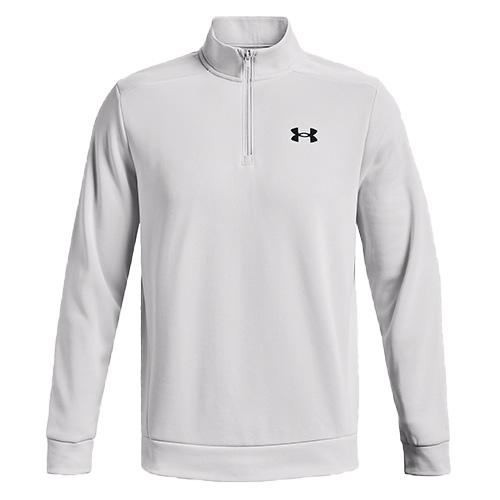 Pánska mikina Under Armour UA Armour Fleece 1/4 Zip - Farba: Sivá, Veľkosť: XL