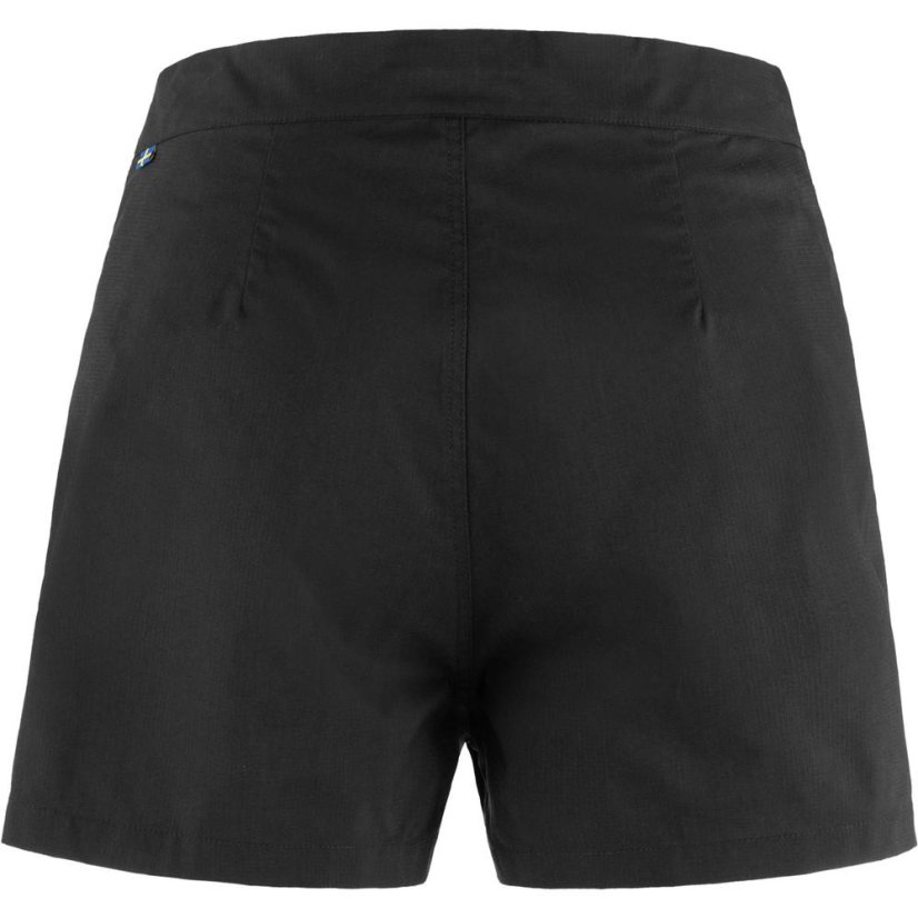 Dámské šortky Fjällräven Abisko Hike Shorts W - Farba: Čierna, Veľkosť: 40