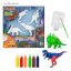 Dino World creative dinosaur painting set