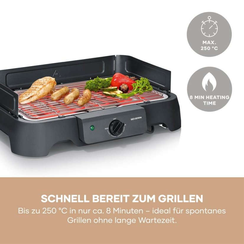 Severin PG 8593 elektromos grill