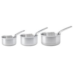 Set of 3 de Buyer Alchimy pots 3601.03
