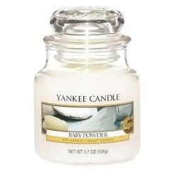 Svíčka Yankee Candle Classic malá, Baby Powder