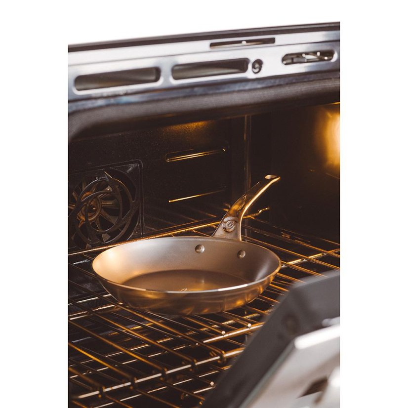 Ocelová pánev de Buyer Mineral B Pro 5680.24, 24 cm