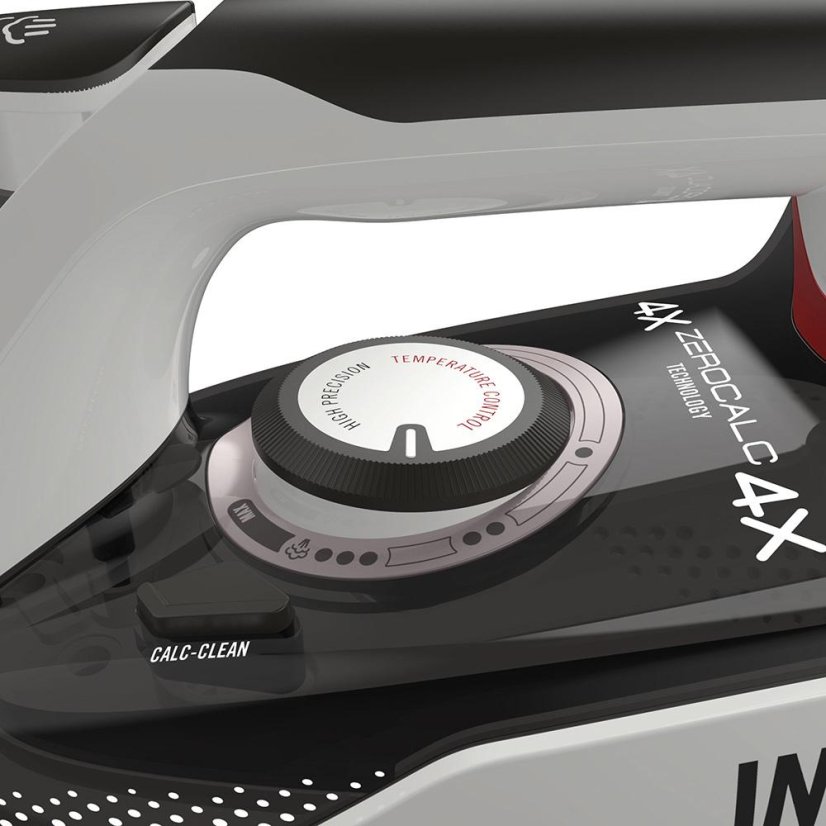 Imetec Z3 3700 ZEROCALC 9013 steam iron, white and black