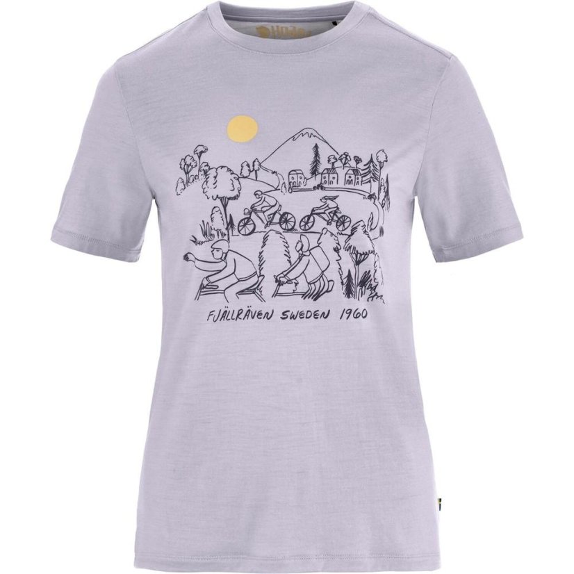 Hoja Lugnt Wool T-shirt W