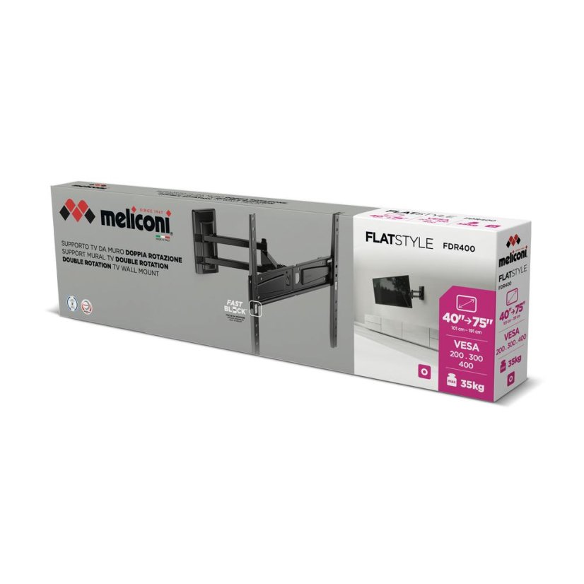 Meliconi 580469 FlatStyle FDR400 TV-Halterung