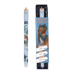 Zmywalny długopis żelowy z zakrętką Dino World